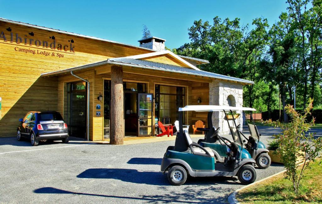 Albirondack Camping Lodge & Spa Exteriér fotografie